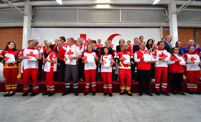 Cruz Roja Mexicana celebra el Día del Socorrista