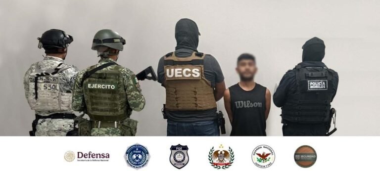 Capturan a lugartenientes del ‘Comando Tlahuica’ en Ayala, Morelos