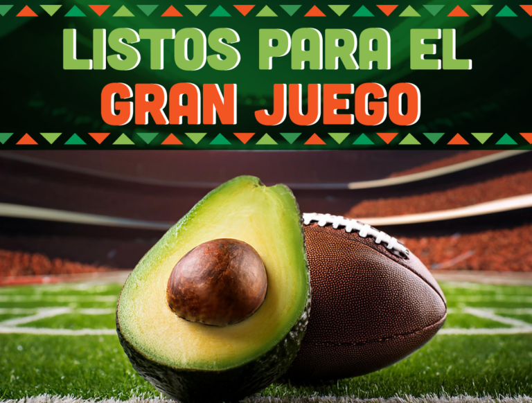 Exportarán 110 mil toneladas de aguacate mexicano para el Super Bowl LIX