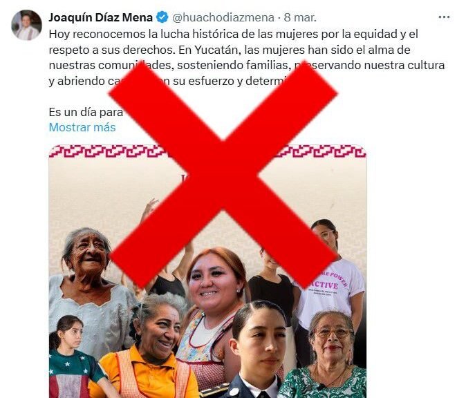 Fracasa Huacho Díaz en su primer 8M como gobernador