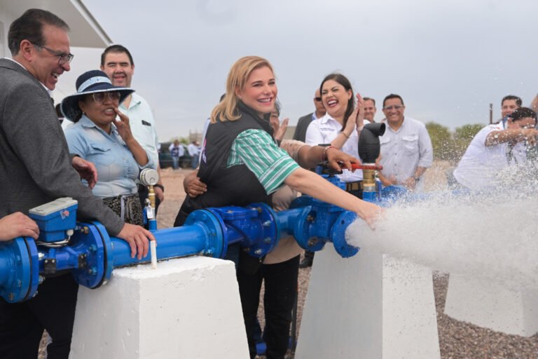 Maru Campos pone en marcha inversión de 200 mdp en obras de infraestructura hidroagrícola, en Chihuahua