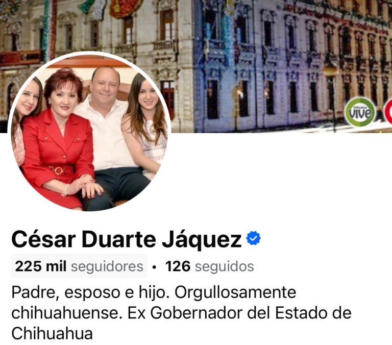 César Duarte anuncia su regreso a la escena política