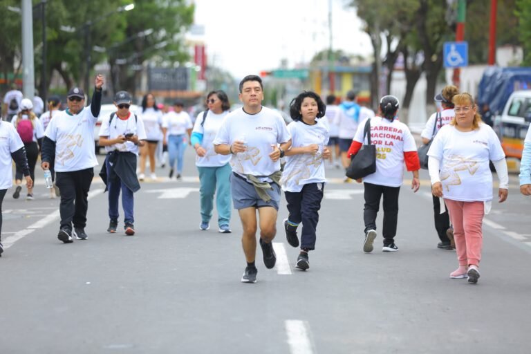 Ecatepec se suma a la Carrera Nacional por la Salud, la Paz y contra las Adicciones