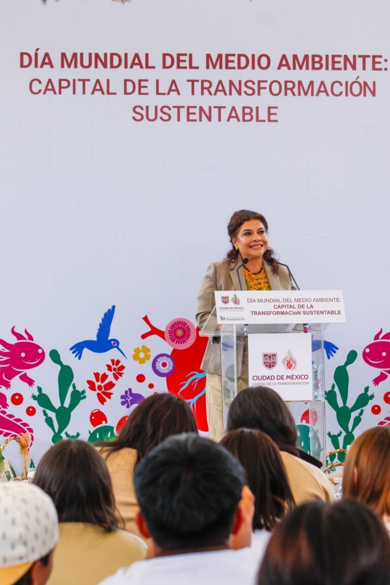 Anuncia Clara Brugada Plan Ambiental para garantizar el cuidado del medio ambiente en la Ciudad de México