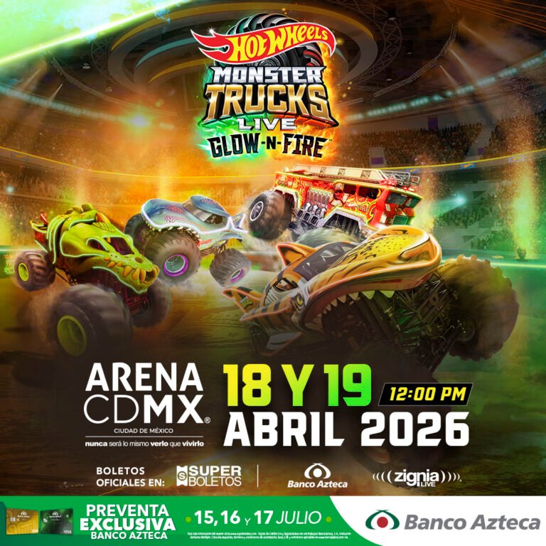 Hot Wheels Monster Trucks Live: Glow-N- Fire regresa más encendido que nunca