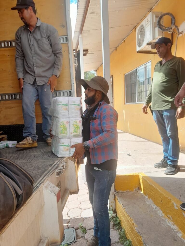 Recibe Municipio de Moris, Chihuahua apoyos alimenticios para sus comunidades