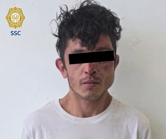 Mujer embarazada es asaltada en calles de Tlalpan, su agresor fue detenido minutos después