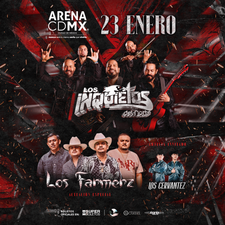 Los Inquietos del Norte y los Farmerz en CDMX