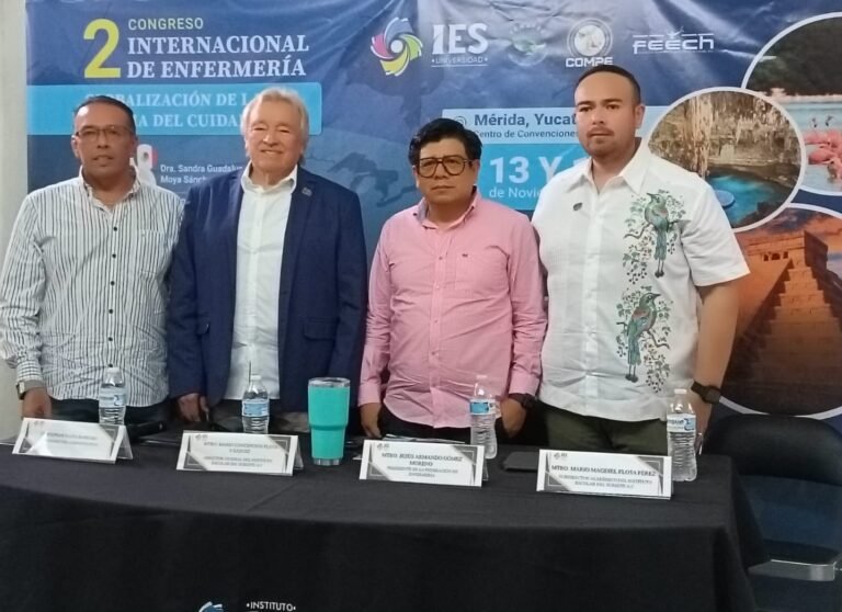 Yucatán albergará el Segundo Congreso Internacional de Enfermería
