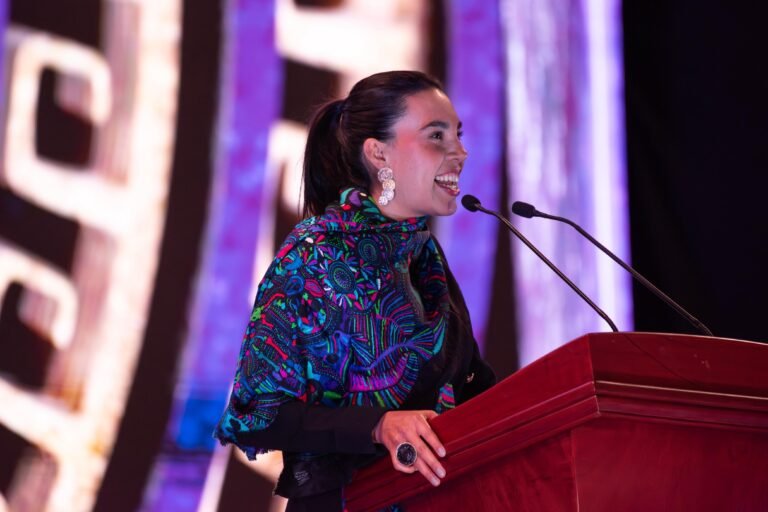 Josefina Rodríguez Zamora participó en la conmemoración de los 500 años de Tlaxcala