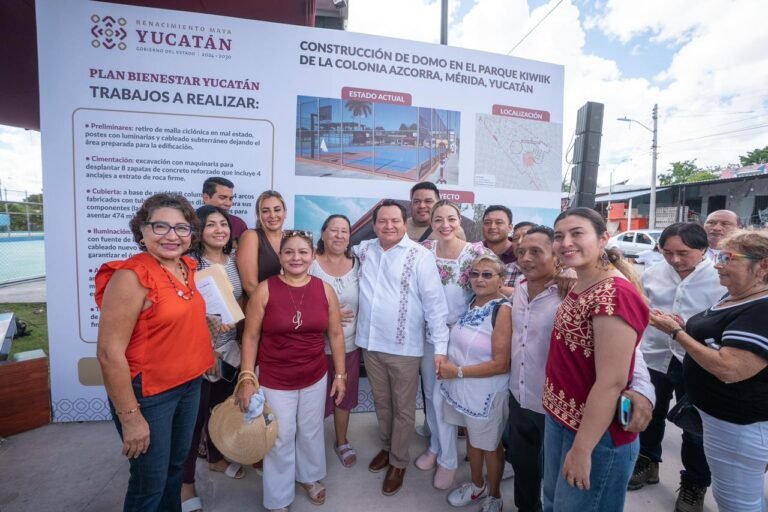 Renacimiento Maya impulsa infraestructura que promueve deporte y convivencia familiar