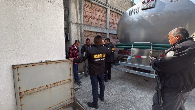 Cateo y aseguramiento por Huachicol de agua en Huixquilucan, Santiago Yancuitlalpan