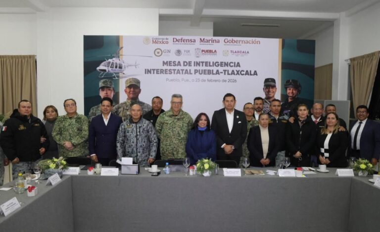 Gobiernos de Puebla y Tlaxcala anuncian blindaje límitrofe para garantizar la seguridad de los habitantes