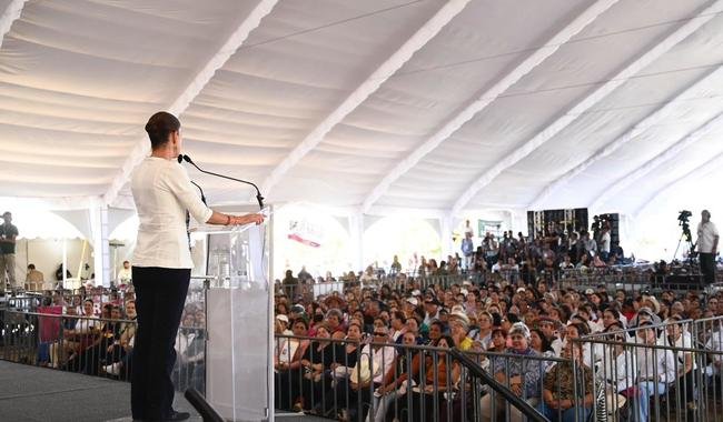 Vamos a seguir apoyando al pueblo de Cuba; el Humanismo es la esencia de las y los mexicanos: Presidenta Claudia Sheinbaum en Nayarit