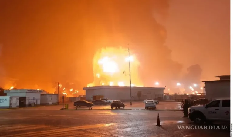 #Video:Tragedia en refinería de Dos Bocas, Tabasco; mueren 5 personas por un incendio