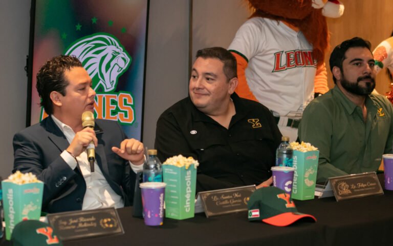 Leones de Yucatán y Cinépolis firman convenio estratégico