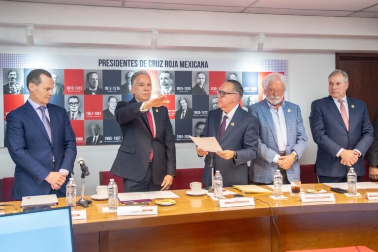 Cruz Roja Mexicana designa a nuevo presidente nacional para el periodo 2026-2029