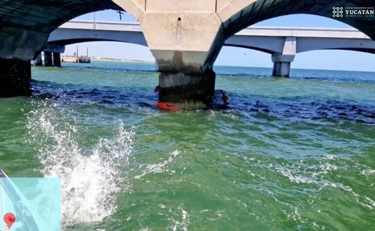 Controla Pemex fuga en ducto marino de Progreso y descarta afectación en playas