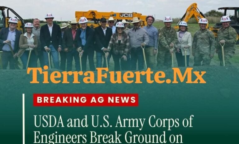 Colocan primera piedra de planta de producción de moscas estériles en Texas