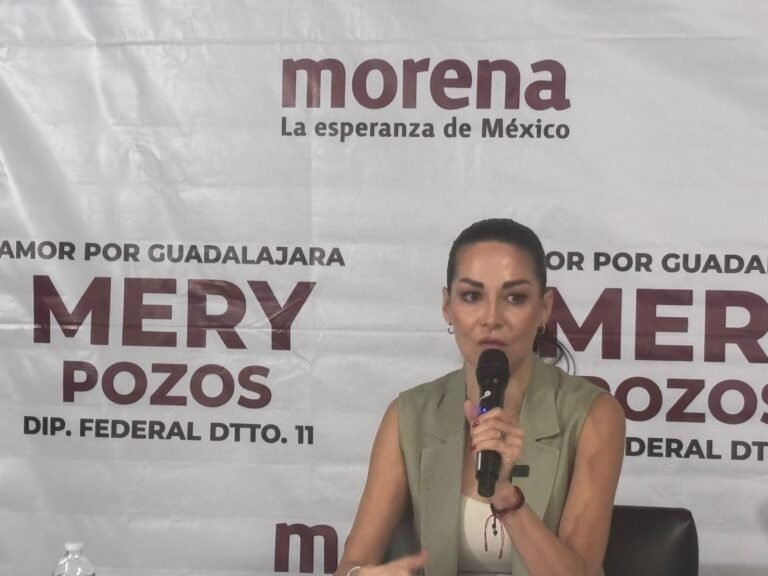 Piso parejo para las postulaciones de Morena en Jalisco pide la diputada federal Merilyn Gómez Pozos