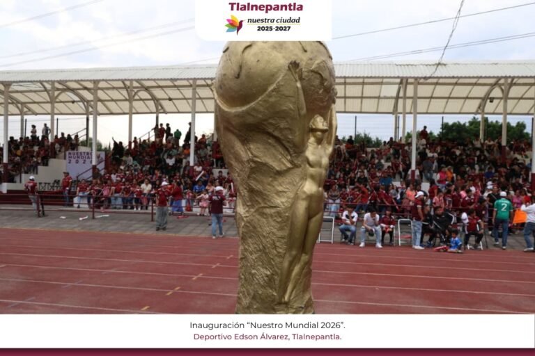 Tlalnepantla listo para recibir el Mundial 2026, a través de eventos deportivos de primer nivel