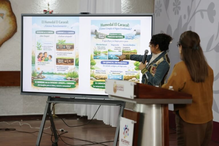 Azucena Cisneros impulsa el rescate del agua para Ecatepec y construye el parque ecológico más grande del Valle de México