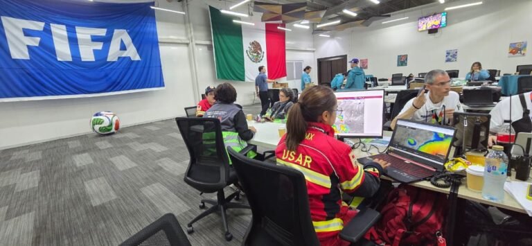 Cruz Roja Mexicana se la rifa en el Mundial 2026 protegiendo la vida y la salud