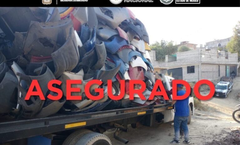 Cuautitlán Izcalli reduce 30% en el robo de autopartes, de acuerdo con cifras del SESNSP