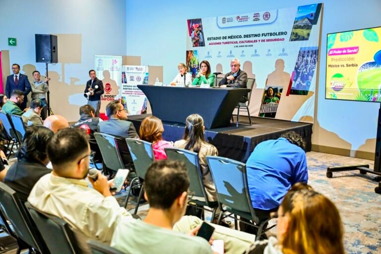 Gobierno del EdoMéx listo para el Mundial 2026; prevé derrama económica de alrededor de 8 mil mdp