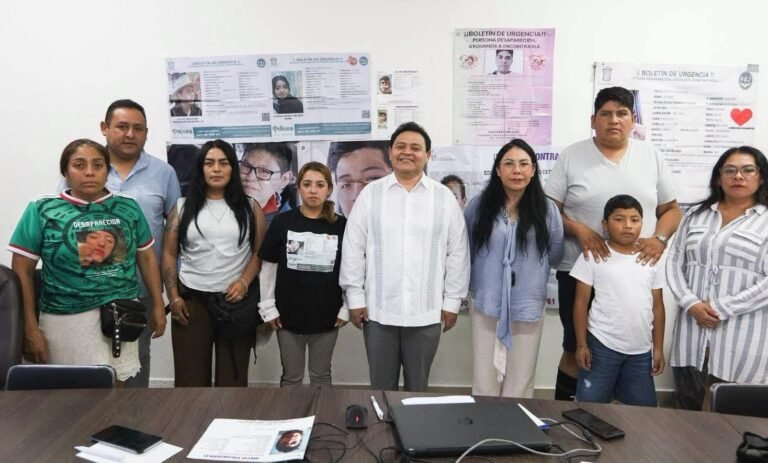 Colectivos de búsqueda del Estado de México cotejan archivos forenses en Yucatán