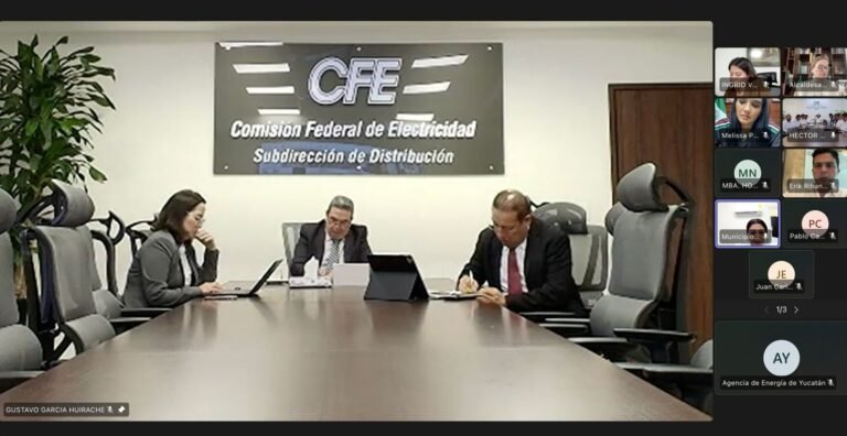El gobierno de Yucatán y CFE buscan cobertura eléctrica total para el estado