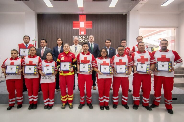 FIFA y Cruz Roja Mexicana reconocen el trabajo del voluntariado durante los eventos del Mundial