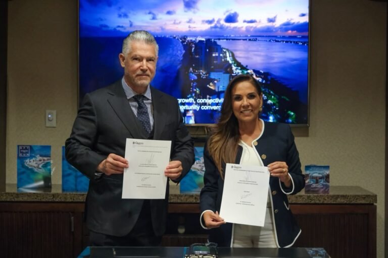 Mara Lezama firma acuerdo para desarrollar en Cancún un centro de nearshoring médico de 270 mdd