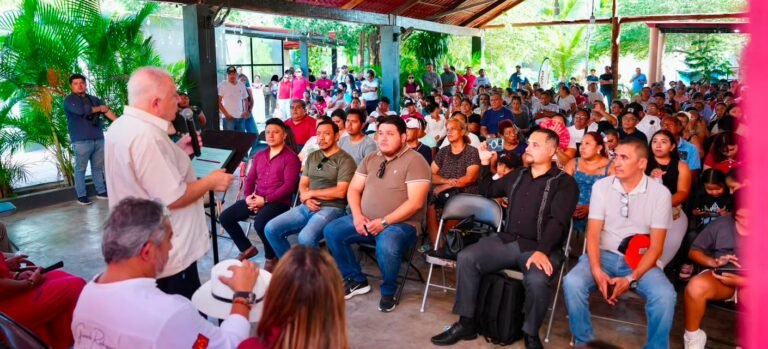 Rafael Marín Mollinedo encabeza asamblea en Tulum y llama a fortalecer la unidad en Quintana Roo