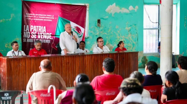 Rafael Marín Mollinedo fortalece el diálogo con comunidades ejidales de Quintana Roo