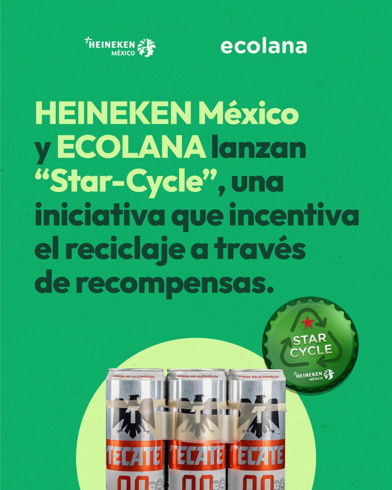 Lanzan campaña digital para incentivar el reciclaje de latas, vidrio y plásticos en México