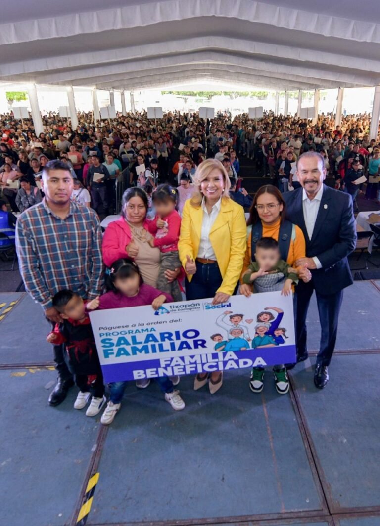 Pedro Rodríguez inicia la segunda entrega del programa salario familiar 2026 a familias de Atizapán, Edomex
