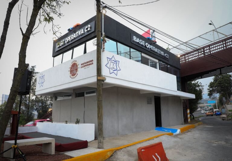 Recupera Naucalpan modulos de seguridad abandonados y los renueva con cámaras y atención las 24 horas