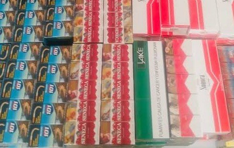 Decomisan casi 10 millones de cigarrillos apócrifos ocultos en importación de cristalería en Michoacán