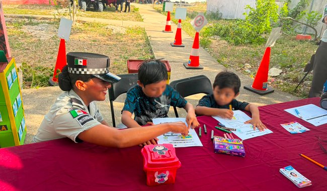 Guardia Nacional impulsa proximidad social y prevención del delito en Quintana Roo