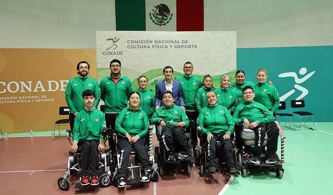 Selección Mexicana de Boccia es abanderada en CONADE rumbo al Campeonato Mundial Seúl 2026