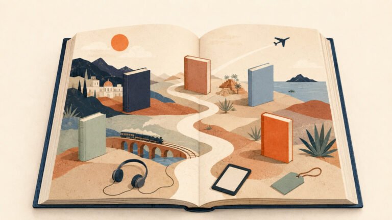 Páginas en el equipaje: los hábitos de lectura transforman la experiencia de viajar