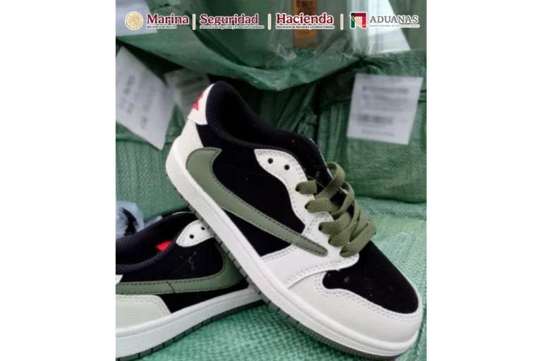 Decomisan más de 11 mil pares de tenis presuntamente apócrifos en Manzanillo
