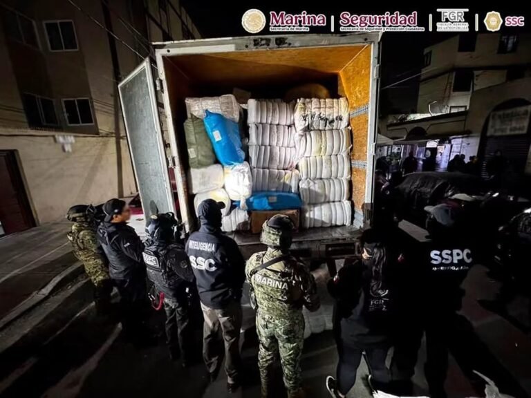 Decomisan 13 toneladas de tabaco ilegal en las alcaldías Venustiano Carranza y Cuauhtémoc
