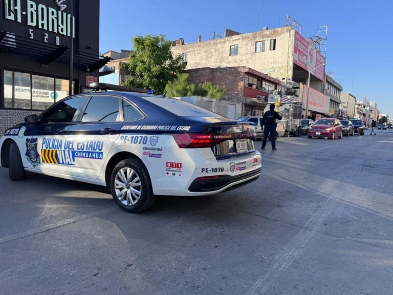 Refuerza SSPE operativo vial en la capital de Chihuahua por festejos del Grito de Independencia