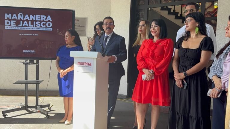 El senador de Morena, Carlos Lomelí anuncia viaje a EEUU tras señalamientos del retiro de su Visa