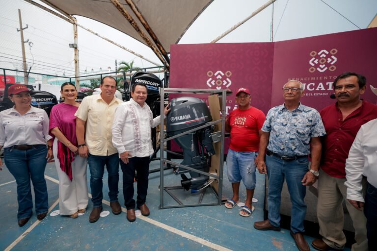 Gobierno de Yucatán impulsa seguridad y productividad de pescadores