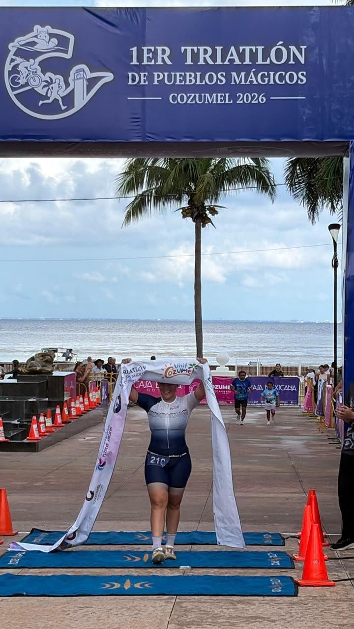 Cozumel genera más de 13 millones de pesos con el Primer Triatlón de Pueblos Mágicos