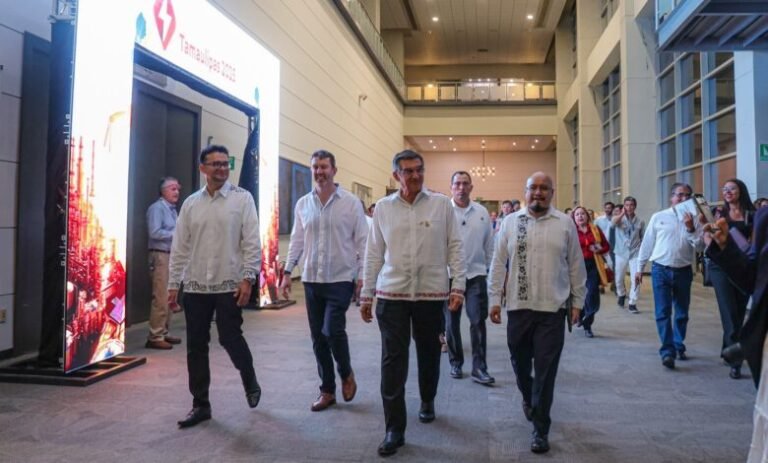 Autoridades estatales presentaron el programa del Congreso Internacional de Energía Tamaulipas 2026, que reunirá a representantes internacionales, empresas y especialistas en Expo Tampico.